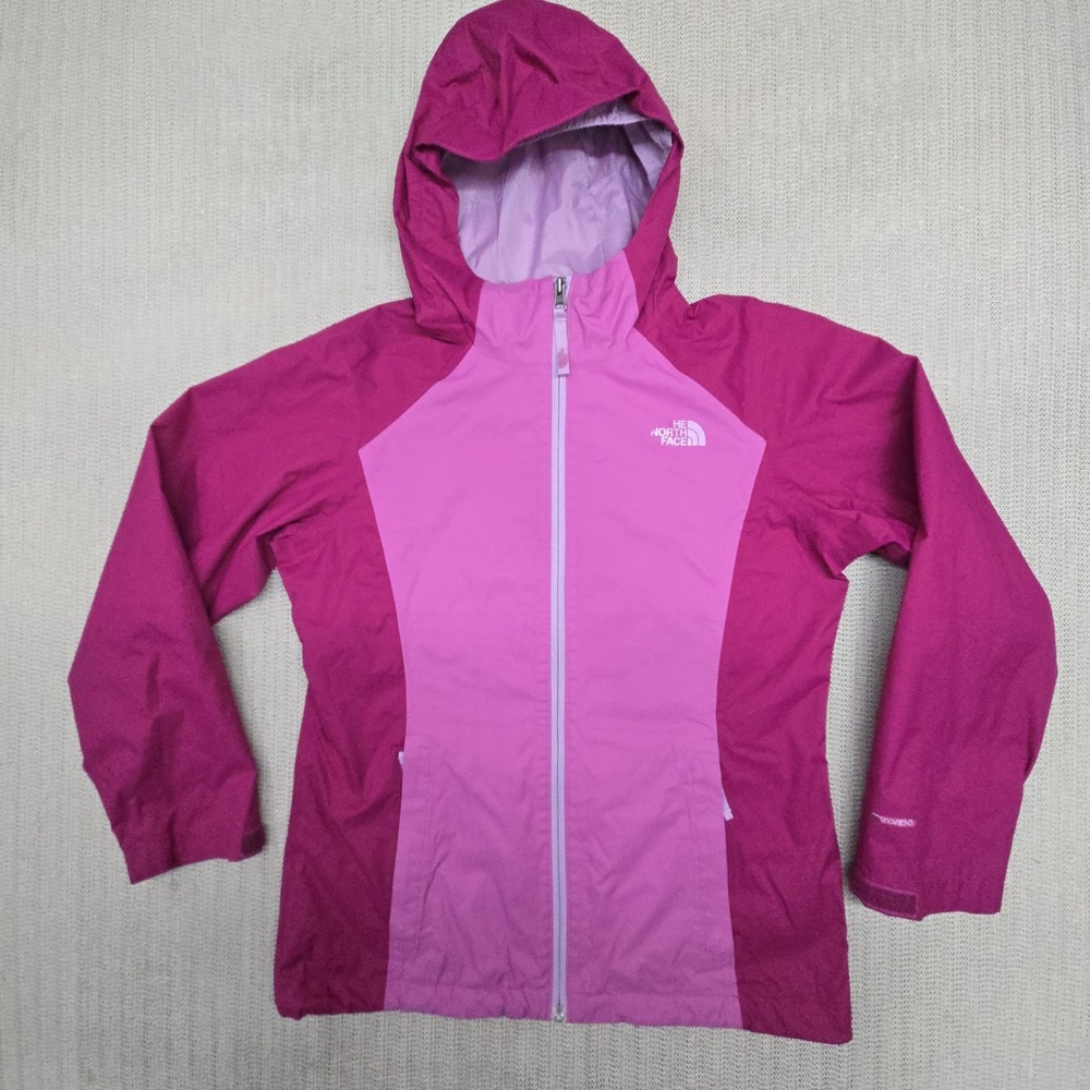 The North Face Osolita Triclimate Jacket Girls Large 14/16 Pink DryVent Shell